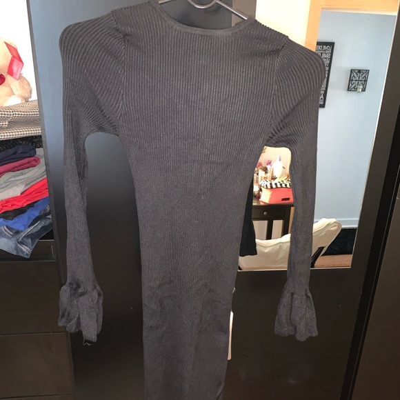 Midi tie back dress - Picture 1 of 3